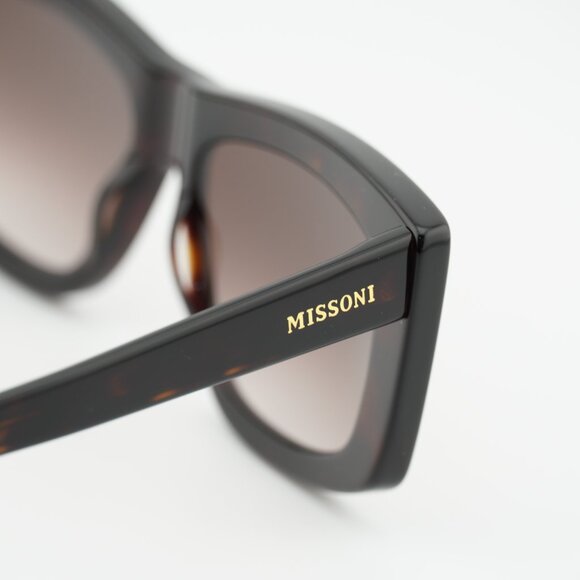 Missoni MIS 0111/S 0086 HA Sunglasses Havana Cat Eye Frame, Brown Lenses main image 10